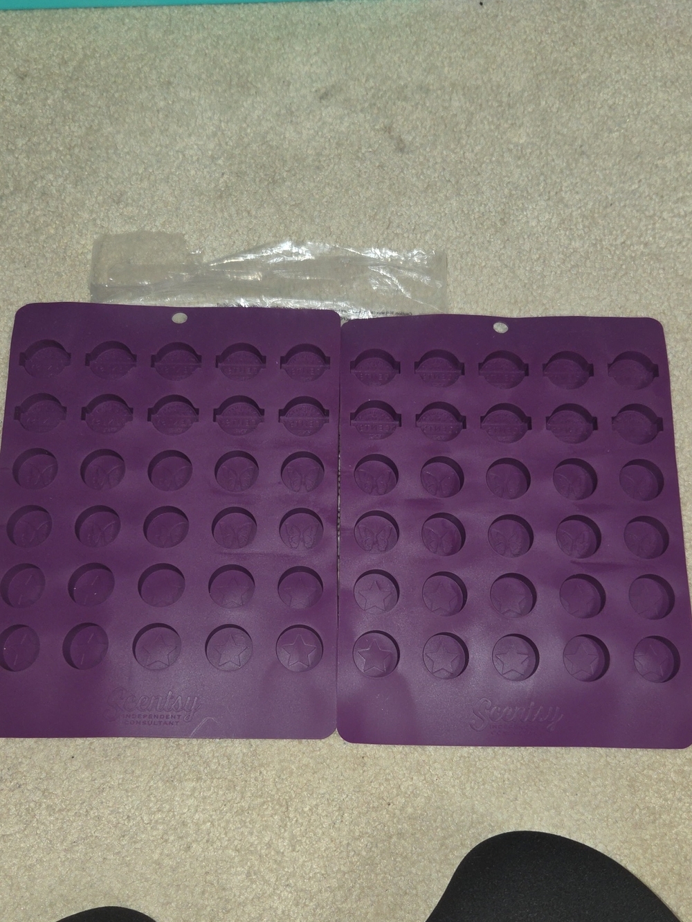 Scentsy Silicone Tester Wax Molds
